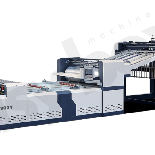 Μηχανή πλαστικοποίησης αυλού ετικετών χαρτιού EBM 1900Y/2900Y
