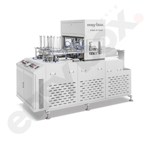 EBM-X700P Double Station Octagonal Paper Box Forming Machine