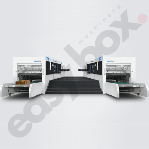 MHK 1300EFC/1500EFC Mirror Machines Dual Diecutter Working Station (Down Feeder)