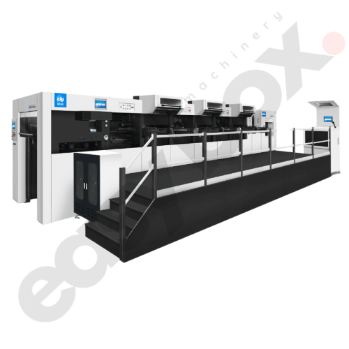 MHK 3S1050TTTC TRIOPRESS Automatic High Speed Triple Hot Stamping & Die Cutting Machine with Stripping